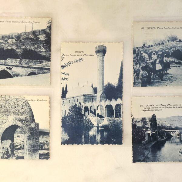 URFA 5 adet Kart un-Used POSTCARDs Ottoman TURKEY