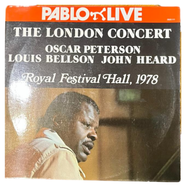 OSCAR PETERSON / LOUIS BELLSON / JOHN HEARD – The London Concert (Pablo Live) Plak 8,5 / Kapak 8.5