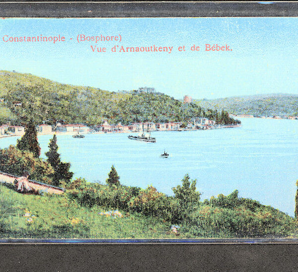 BEBEK Constantinople Istanbul 1920-Used POSTCARD Ottoman TURKEY