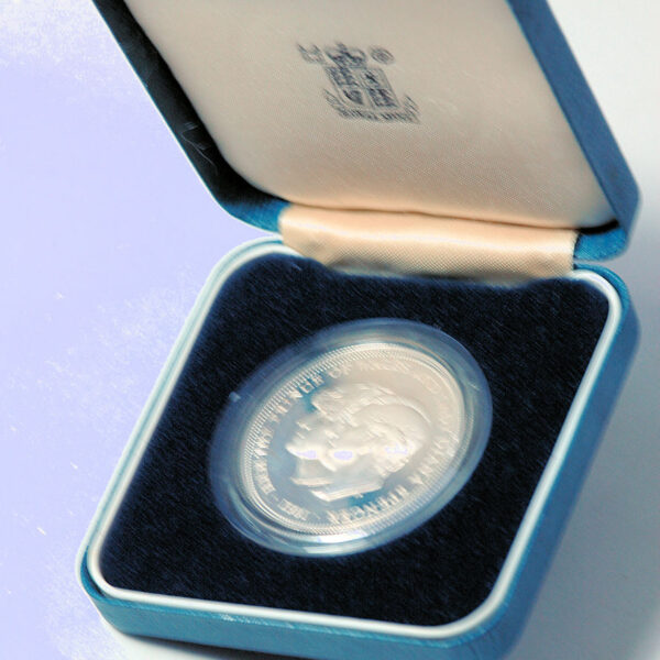 Great Britain Prince of Wales and Lady Diana Silver Royal Mint with org. Box