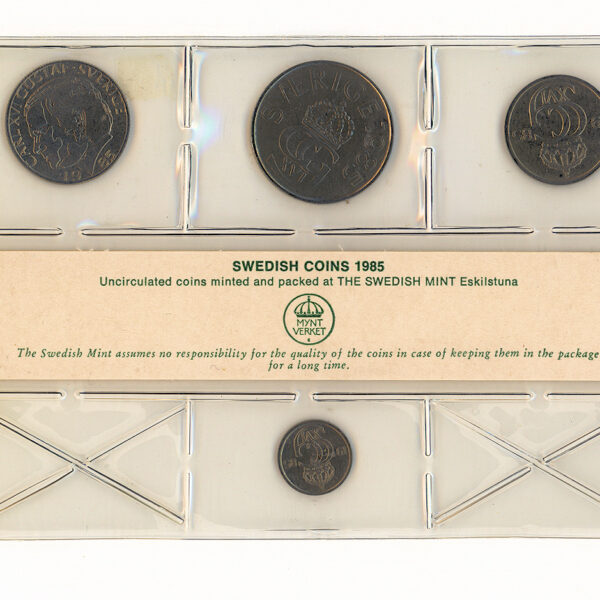 SWEDEN Isveç 1985 Official Set