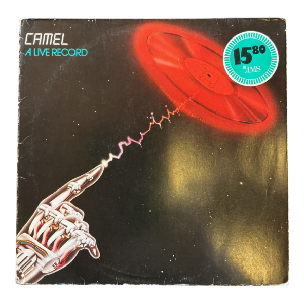 CAMEL – A LIVE RECORD LP | CANLI KAYIT | PLAK 8 / KAPAK 7.5