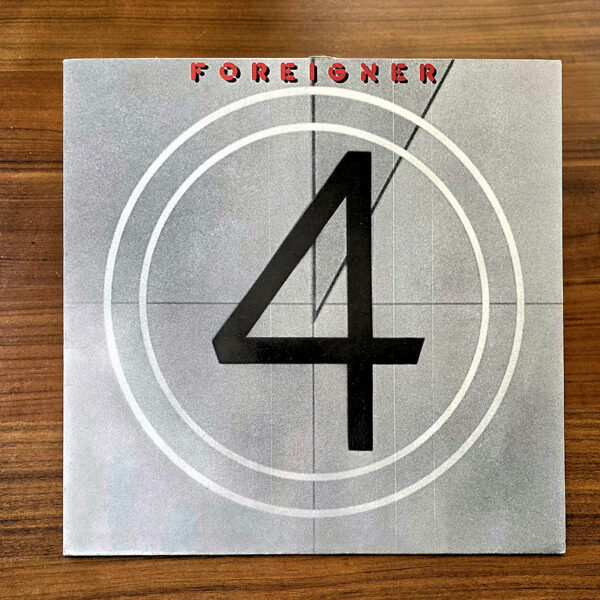 FOREIGNER 4 *Printed in Germany LP 8,5 / Kapak 8,5