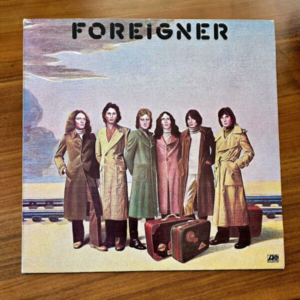 FOREIGNER 1977 *Printed in Germany LP 8,5 / Kapak 8,5