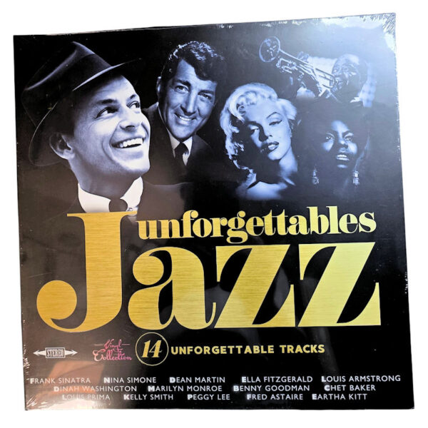 JAZZ Unforgettables (Greatest hits)  – Made in E.U. *açılmamış jelatin ambalajında