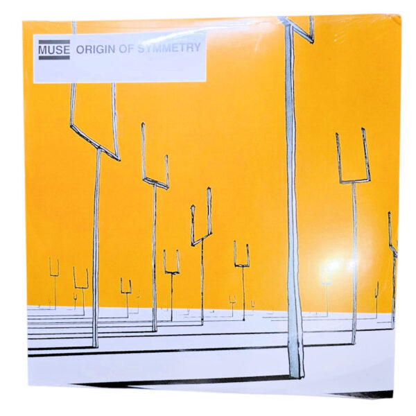 MUSE origin of symmetry  Made in E.U. *açılmamış jelatin ambalajında LP