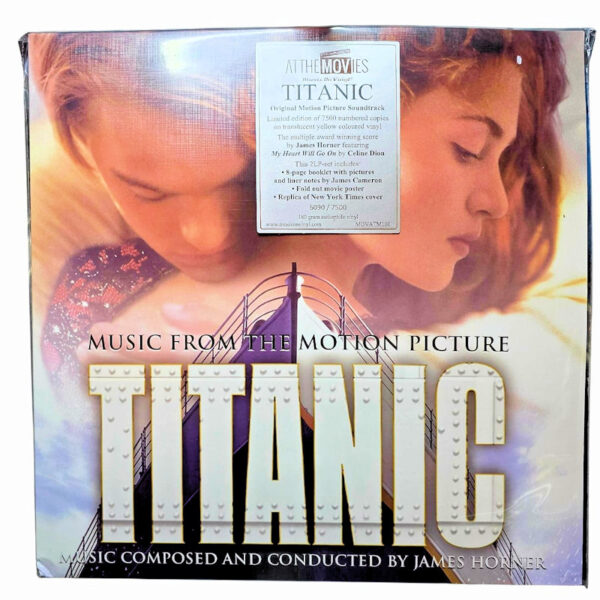 TITANIC (film müzikleri) Printed in E.U. *açılmamış jelatin ambalajında - Double LP
