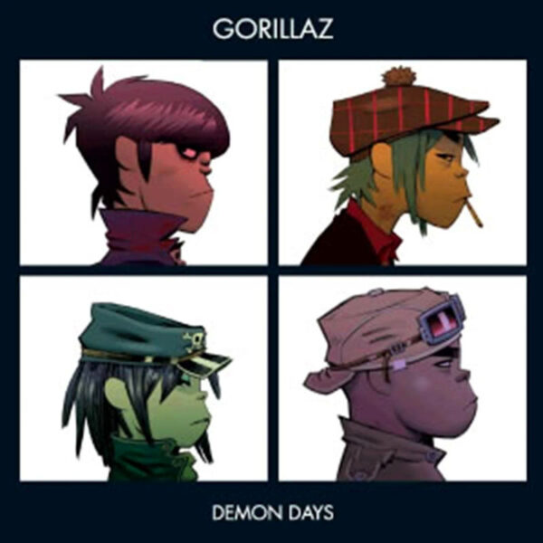 GORILLAS Demon Days Double... Made in E.U. (orijinal jelatininde-NEW)