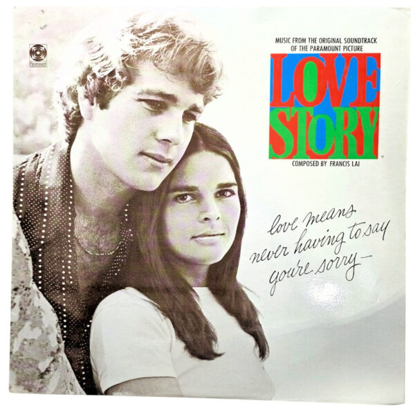 LOVE STORY film music Vinyl LP *Made in England 8,5/8,5