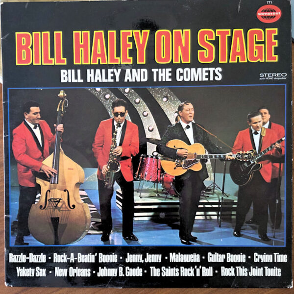BILL HALEY on  stage  *LP Made in Germany 8/8