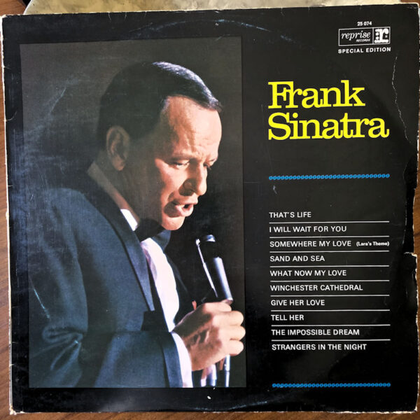 FRANK SINATRA  *LP Made in  U.S.A.  8/7,5