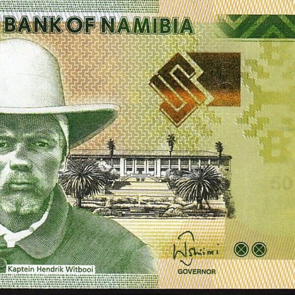 Namibia 50 Dollars 2019 UNC